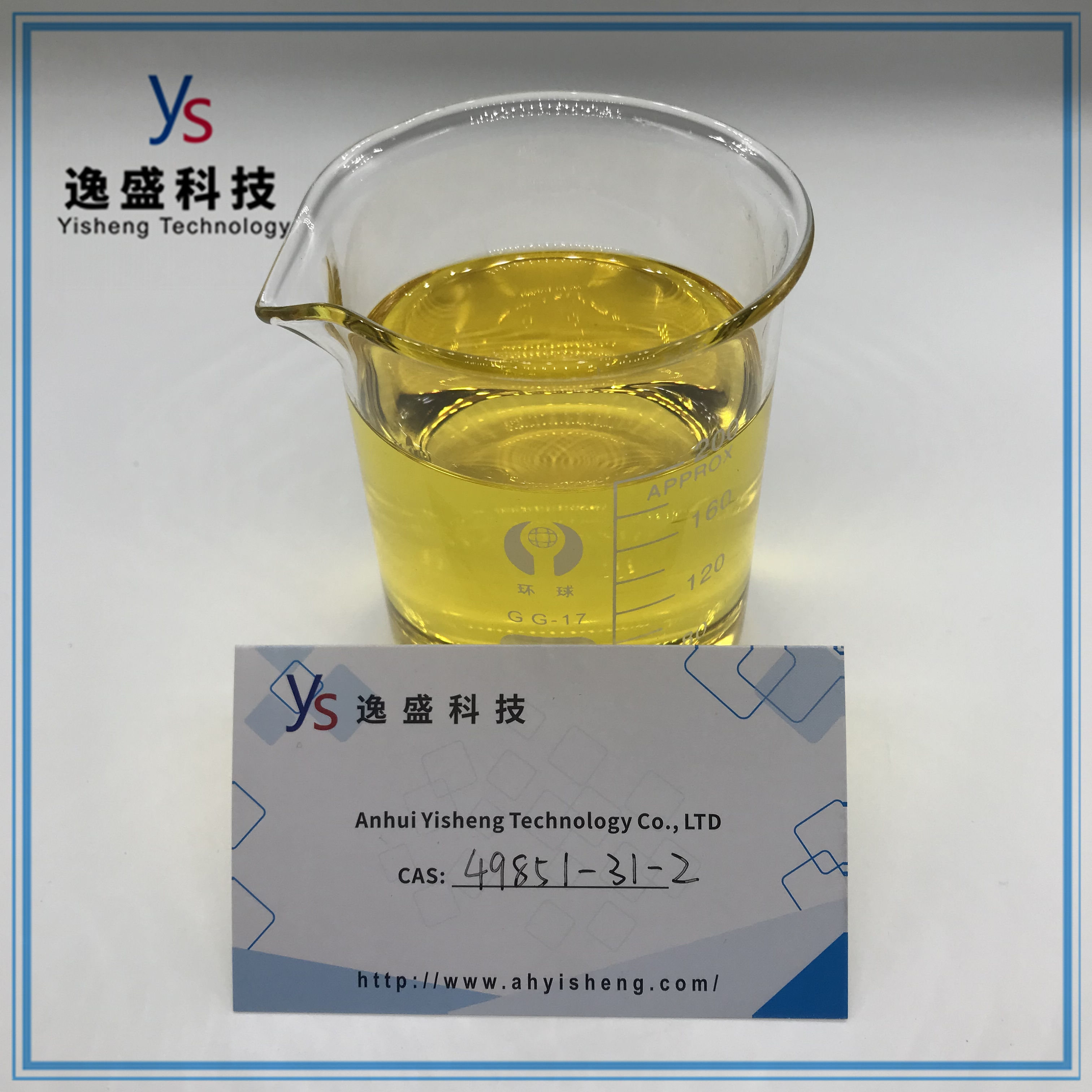 Cas 49851-31-2 2-broom-1-fenyl-1-pentanon Vloeistof van topkwaliteit 